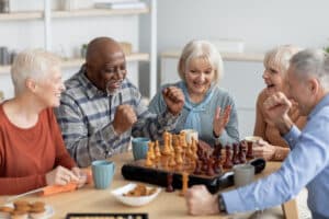 Home care services can find creative ways to keep seniors active.