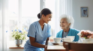 Senior care helps seniors age in place safely and comfortably with a range of support.