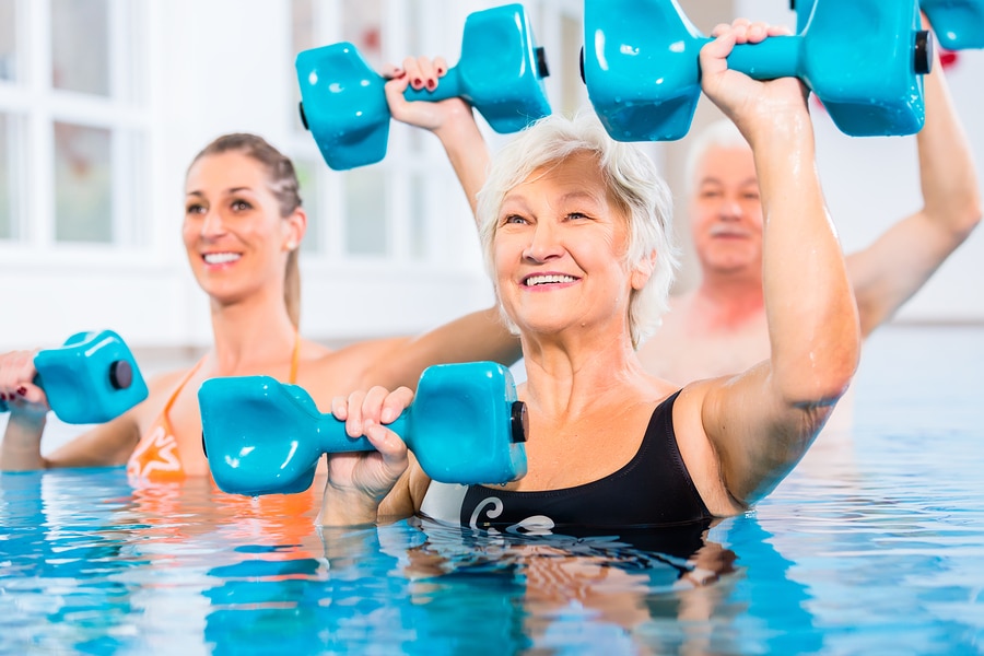 24-hour home care can help seniors enjoy swimming safely.